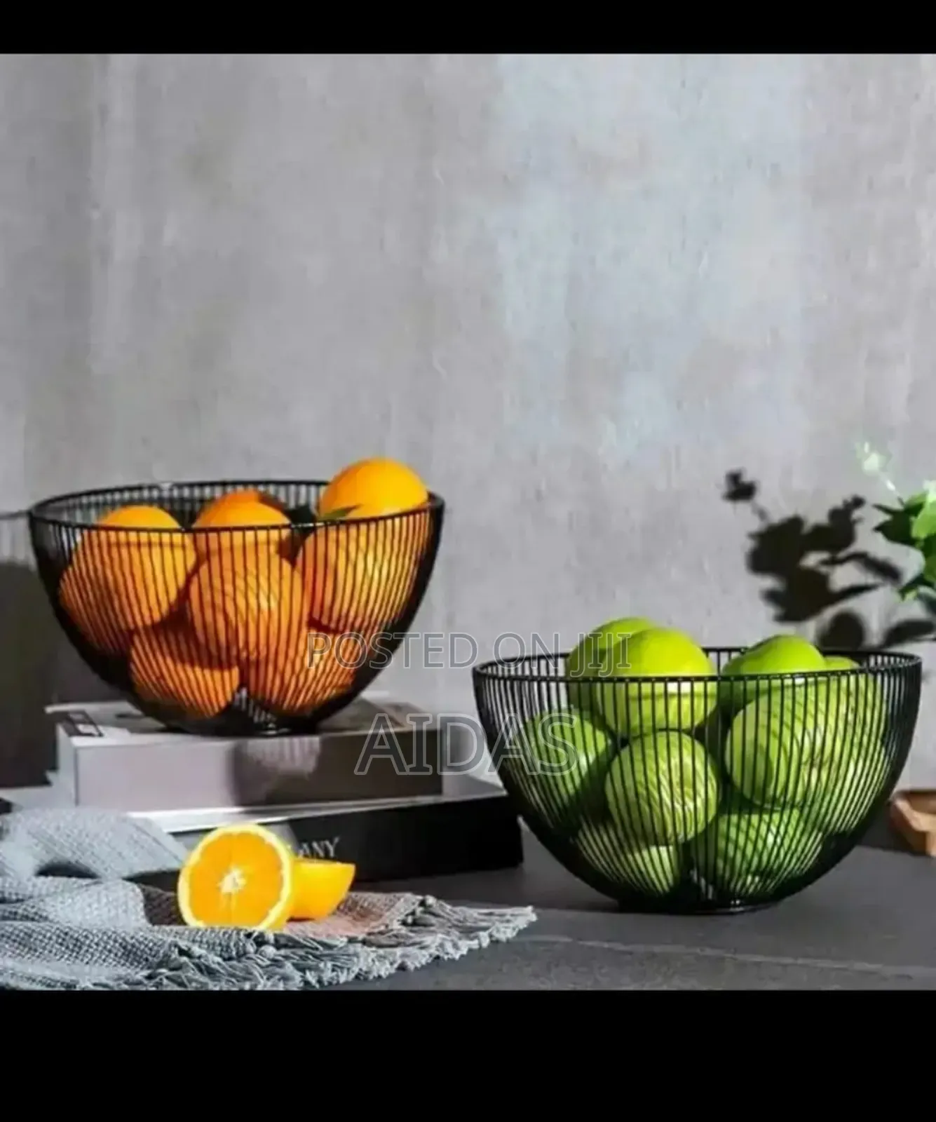 Metalic Golden Fruit Basket*Modern Nordic Bowl