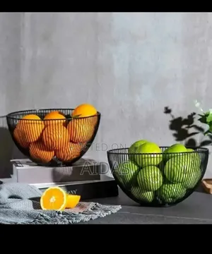 Metalic Golden Fruit Basket*Modern Nordic Bowl