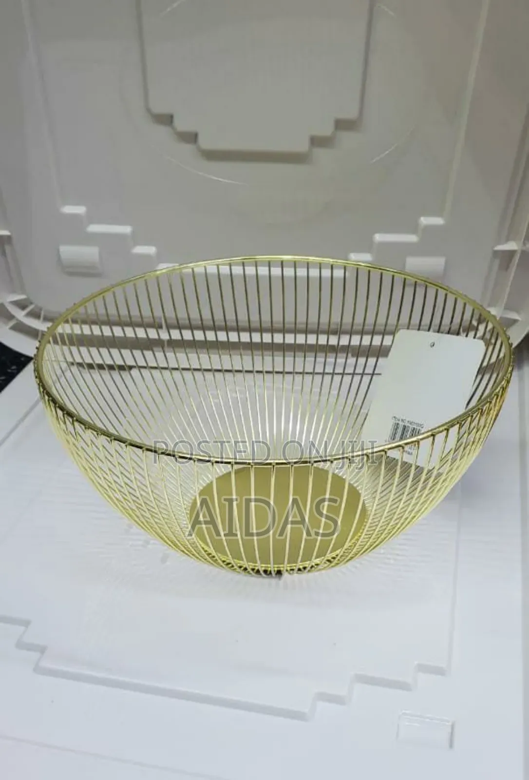 Metalic Golden Fruit Basket*Modern Nordic Bowl