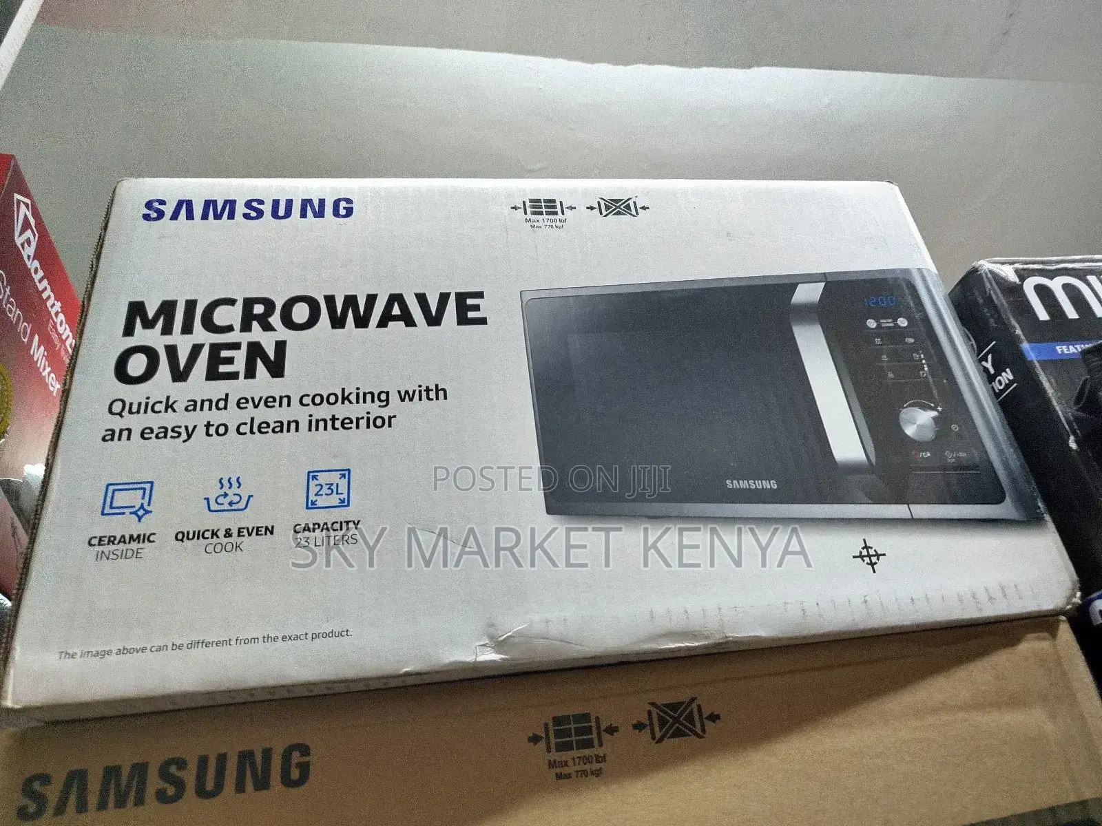 Samsung 23ltr Solo Microwave Oven : Ms23f301taw