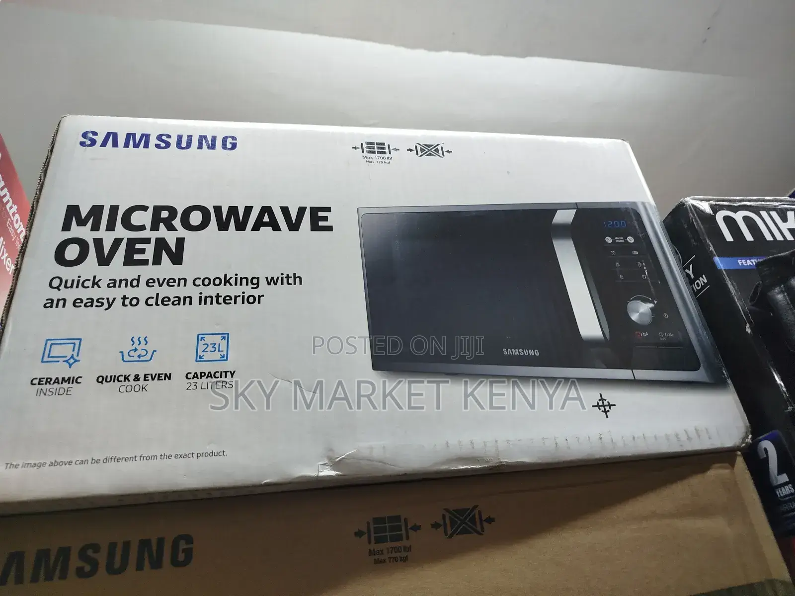 Samsung 23ltr Solo Microwave Oven : Ms23f301taw