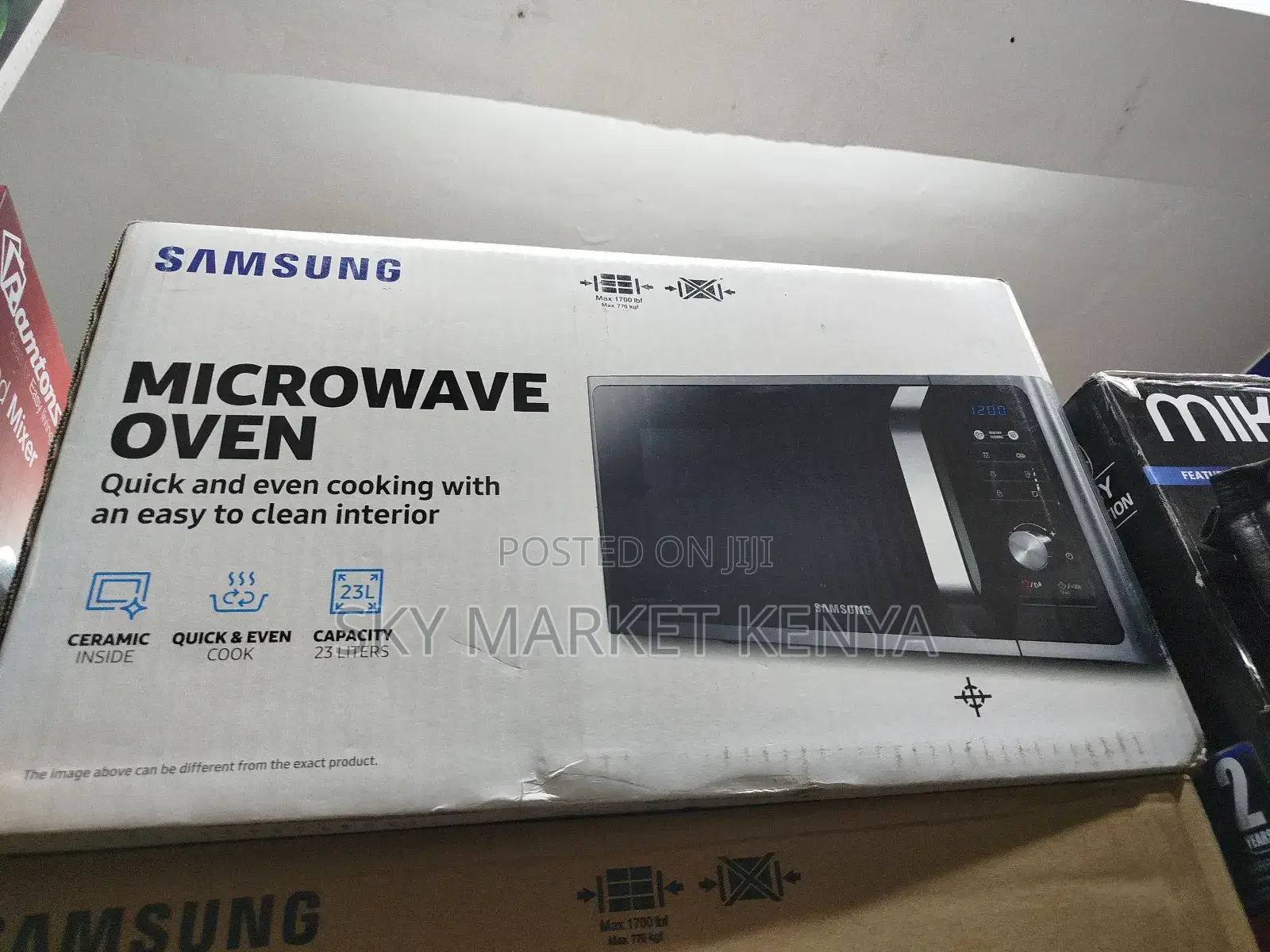 Samsung 23ltr Solo Microwave Oven : Ms23f301taw