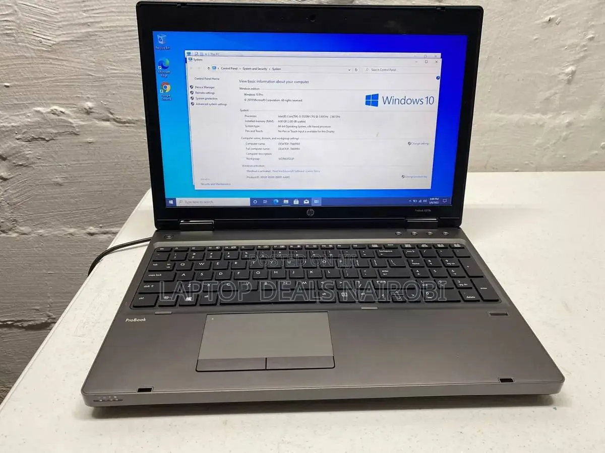 Laptop HP ProBook 6570B 8GB Intel Core I5 SSD 256GB
