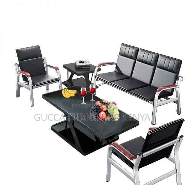 Sofas: Tear Resistant Office 5-Seater Sofa Set