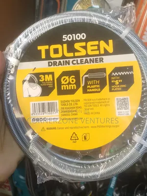 Tolsen Drain Cleaner 3m, Drain Cleaner
