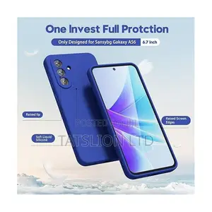 Samsung Galaxy A56 Blue Original Silicone Case/ Cover