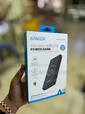Anker Powercore Iii 10,000 Mah Wireless Portable Power Bank