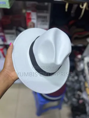 White Fedora Hats at 700 KSH