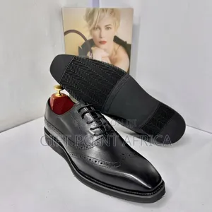 Official Leather Shoes With Rubber Sole