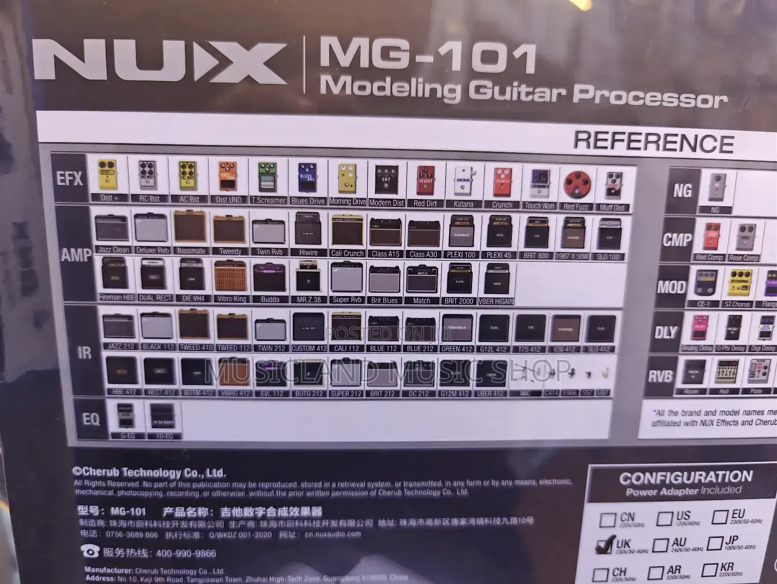 Nux Mg 101 Modelling