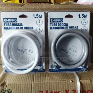 PVC Shower Flex Hose Pipe Water Rustproof Rubber Premium Arabic