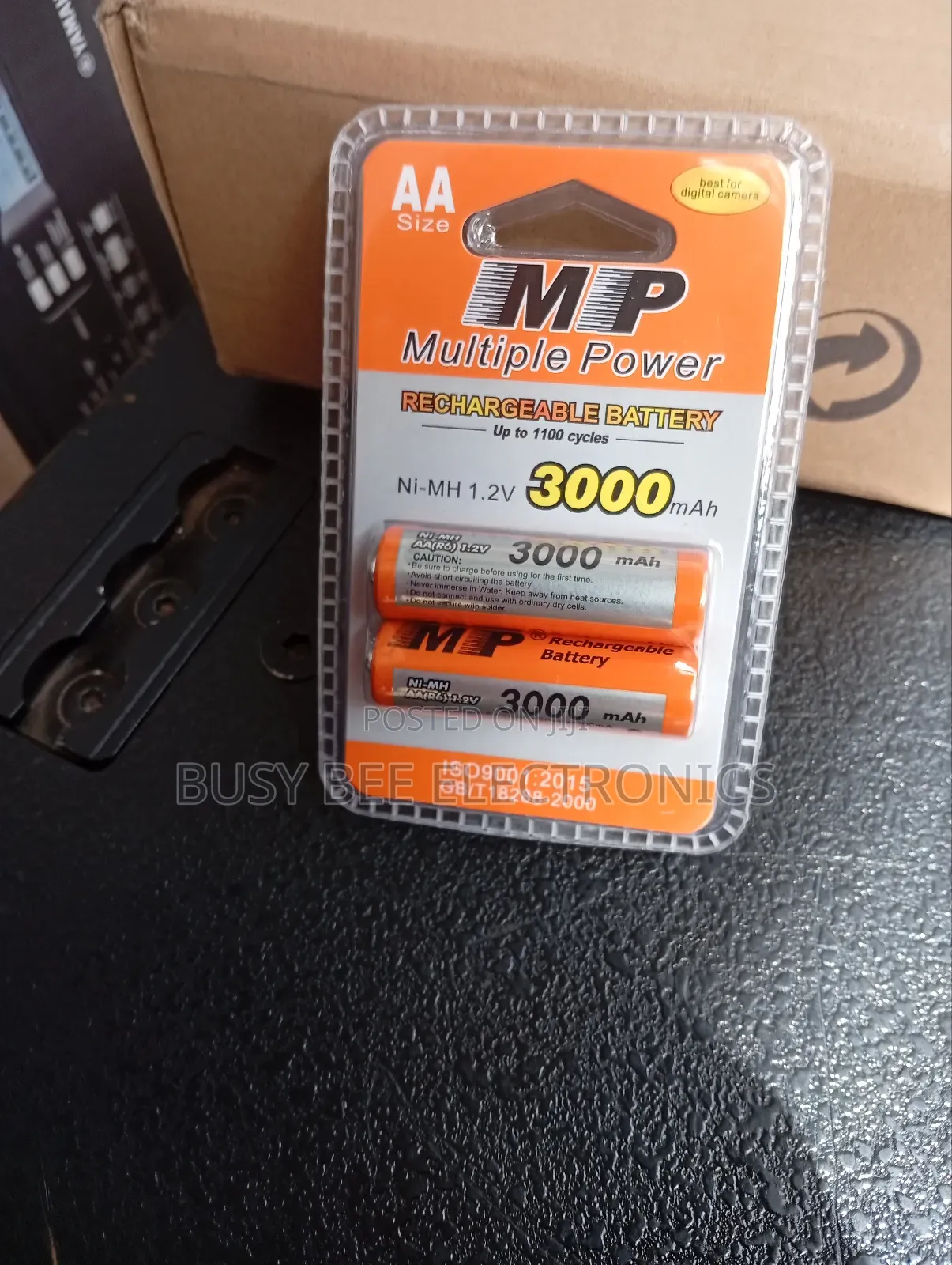 Rechargeable Battery Mp Aa 3000 Mah Pair
