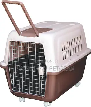 Air Travel Carrier Hard Carry With Handle -Xl 81 X 57 X 68cm