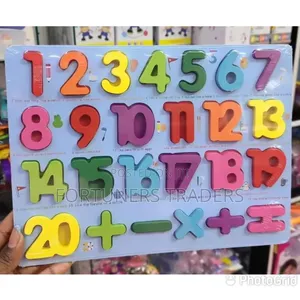 Wooden Numbers