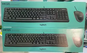 Logitech Mk120 Wired Keyboard and Mouse Combo