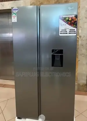 Roch 439l Side*Side, Twin Door Fridge - Water Dispenser