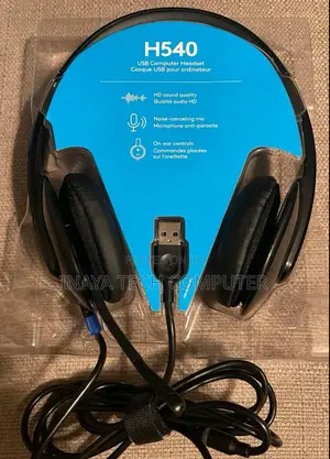 Logitech H540 Usb Headset With Noise-Canceling Mic