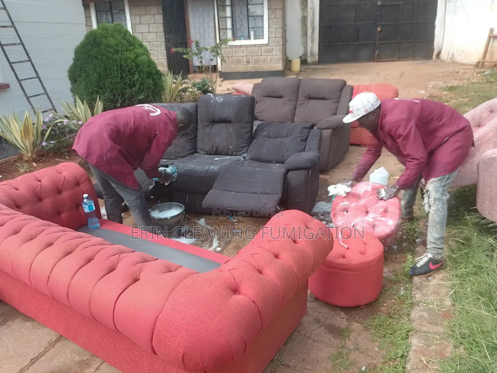 Deep Sofa Cleaning and Cabro Cleaning Services