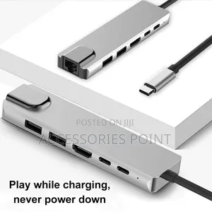 6-in-1 Type C Hdmi Adapter, for Macbook Pro,iPad Pro,Xps