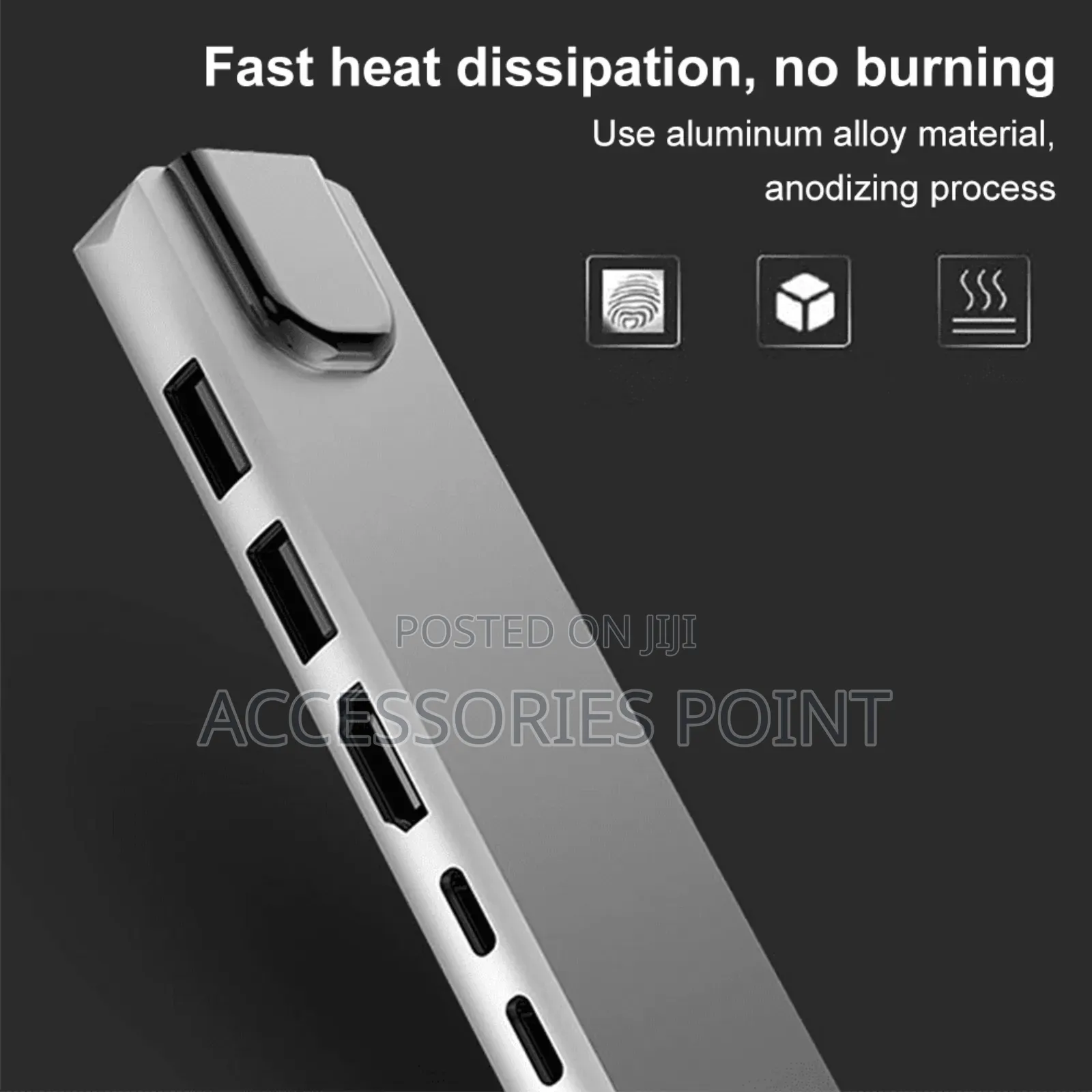 6-in-1 Type C Hdmi Adapter, for Macbook Pro,iPad Pro,Xps
