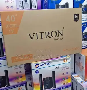 Vitron 40" Smart Android Frameless With Bluetooth