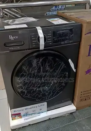 Grey - Roch 8kg Front Load - Washing Machine (1200rpm)