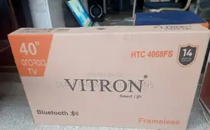 Vitron 40-Inch Smart Tv Frameless, Bt Enabled