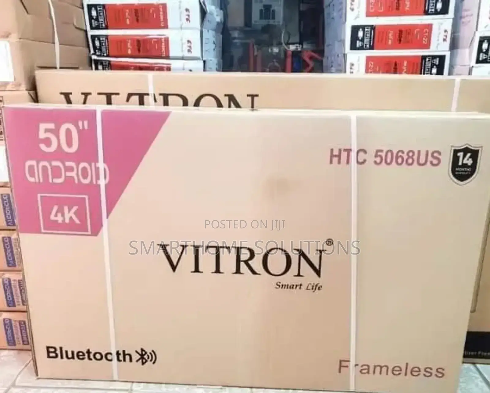 Vitron 50,Smart Android Frameless Television