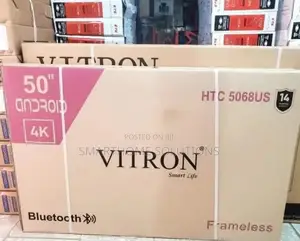 Vitron 50,Smart Android Frameless Television
