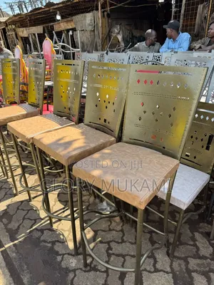 Restaurants And Bar High Sinatabu Gold Chairs