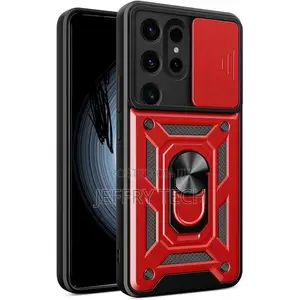 Case Metal Ring Slide Camera Cover for Samsung S24 Ultra