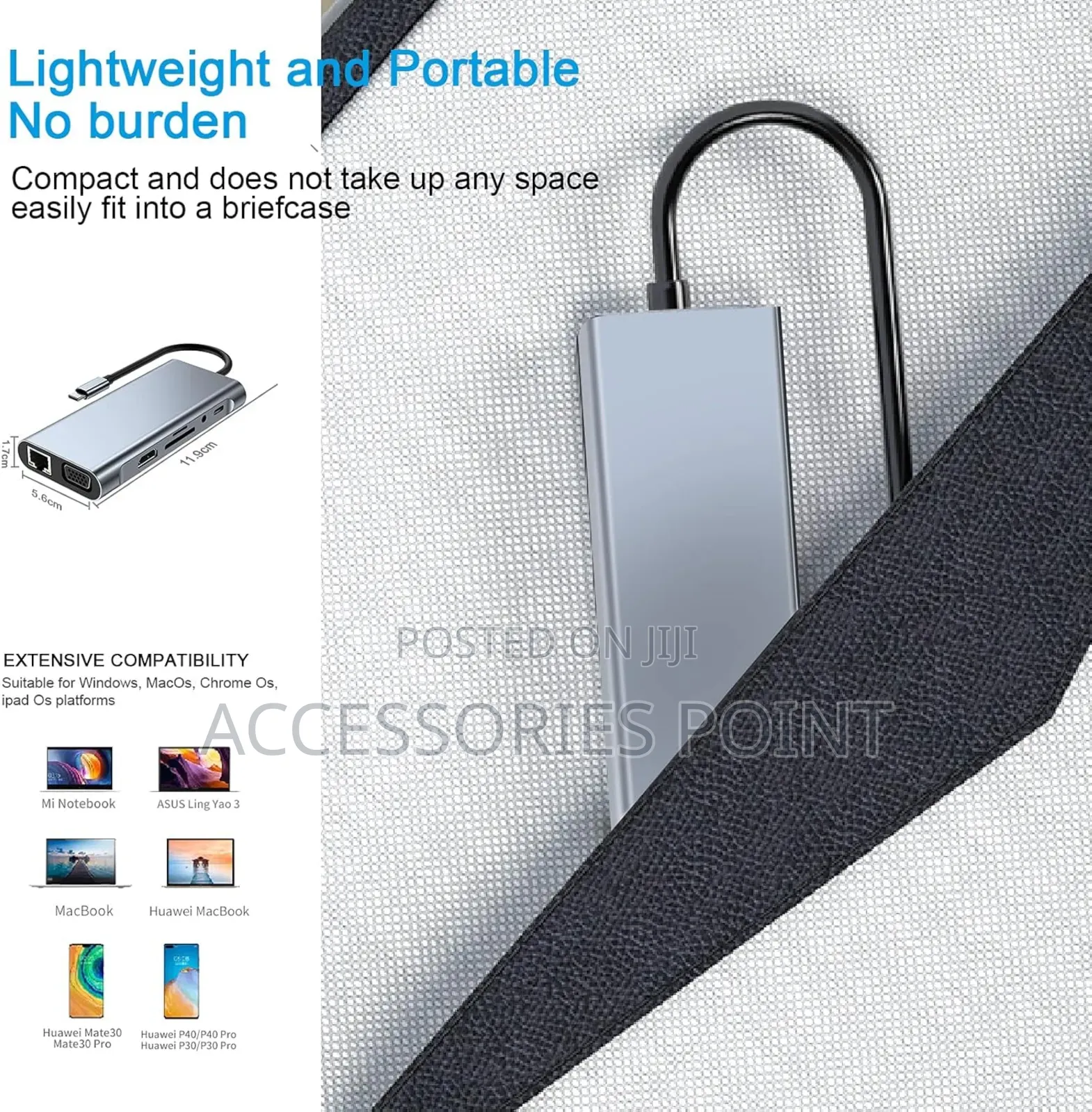 11 In 1 Usb C Hub / Docking Station With Hdmi