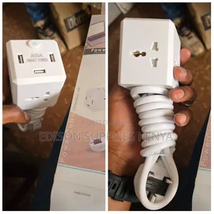Extension Cables Cube 3 Usb Ports 4 Ways Multiplug Socket