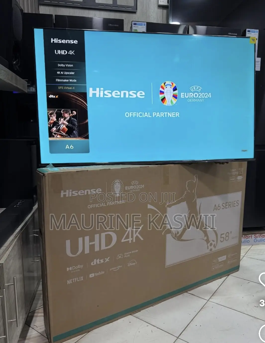 Hisense 58 Inch Uhd-58a6