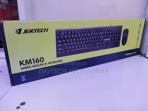 Jertech Km 160 Combo Usb Wired Mouse Keyboard