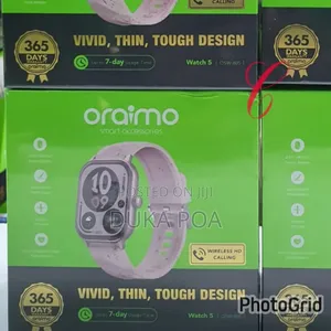 Pink Oraimo Watch 5 Osw-805 2.01" Hd Panda Glass Watch