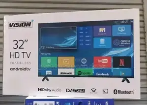 Vision Tv 32 Inches Smart Android Frameless