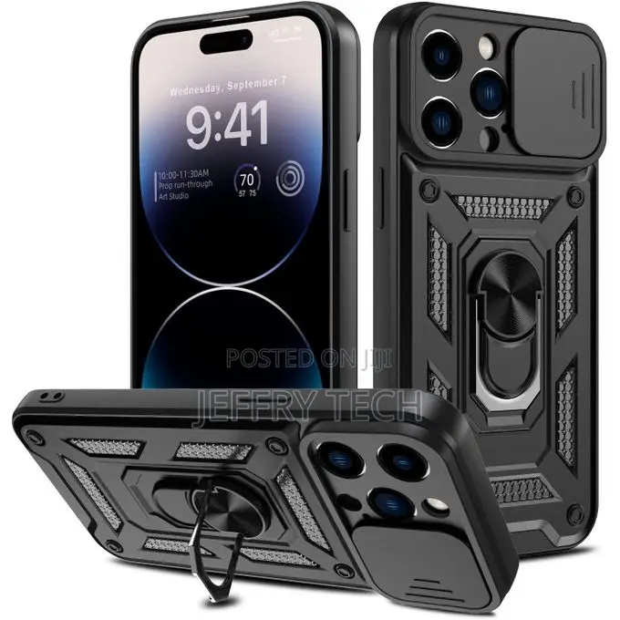 Case Metal Ring Slide Camera Cover for iPhone 12 Pro Max