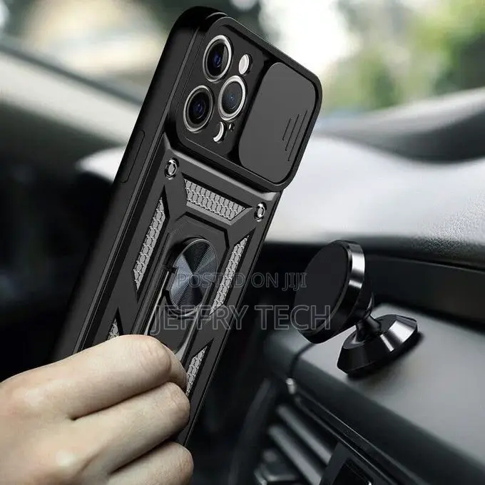 Case Metal Ring Slide Camera Cover for iPhone 12 Pro Max