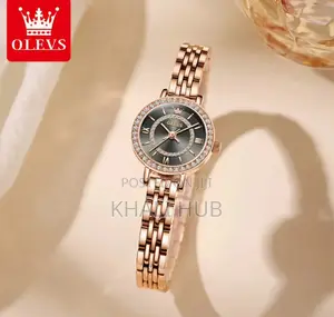 Iced Out Olevs Ladies Watch
