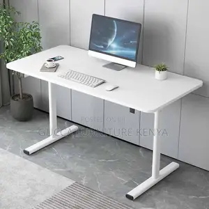 Office Tables: Multi-Levelled Office Standing Desk 140cm