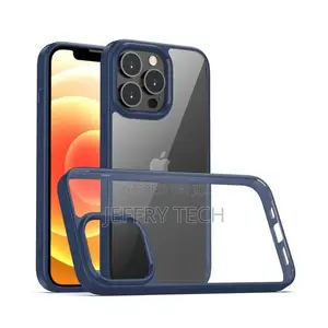 Series Back Cover for iPhone 15 Pro Max - Dark Blue Edge