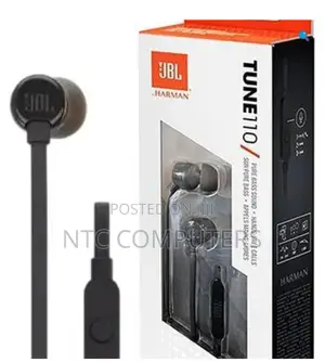 JBL T110 in-Ear Headphones With Mic