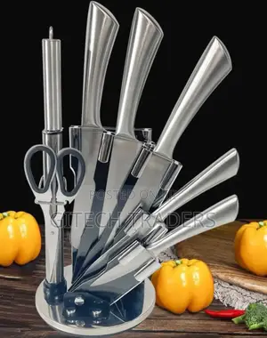 Morden Inox Hollow Handle 8 Piece Stainless Steel Knife