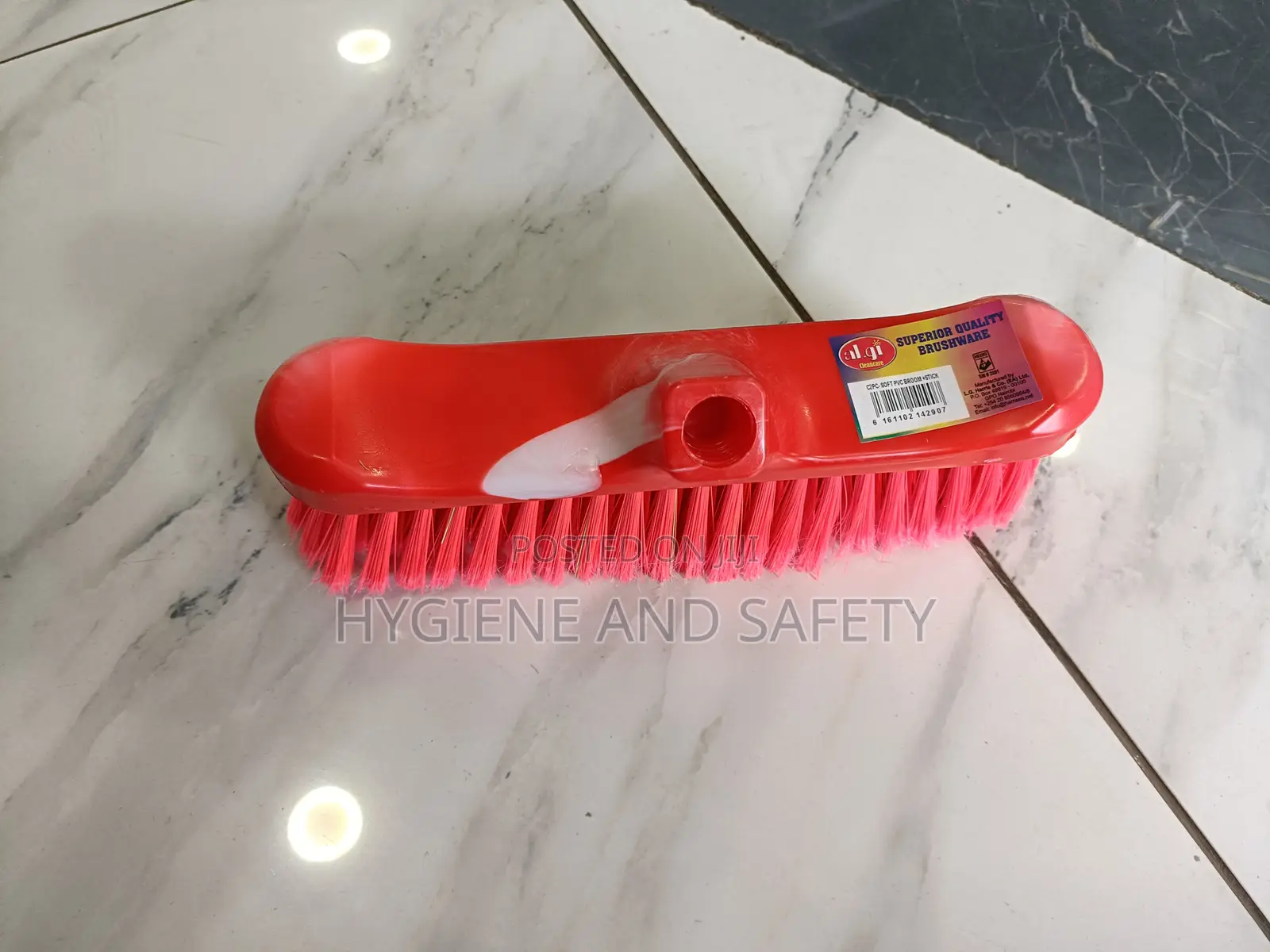 Push Soft Broom(Wooden Handle)