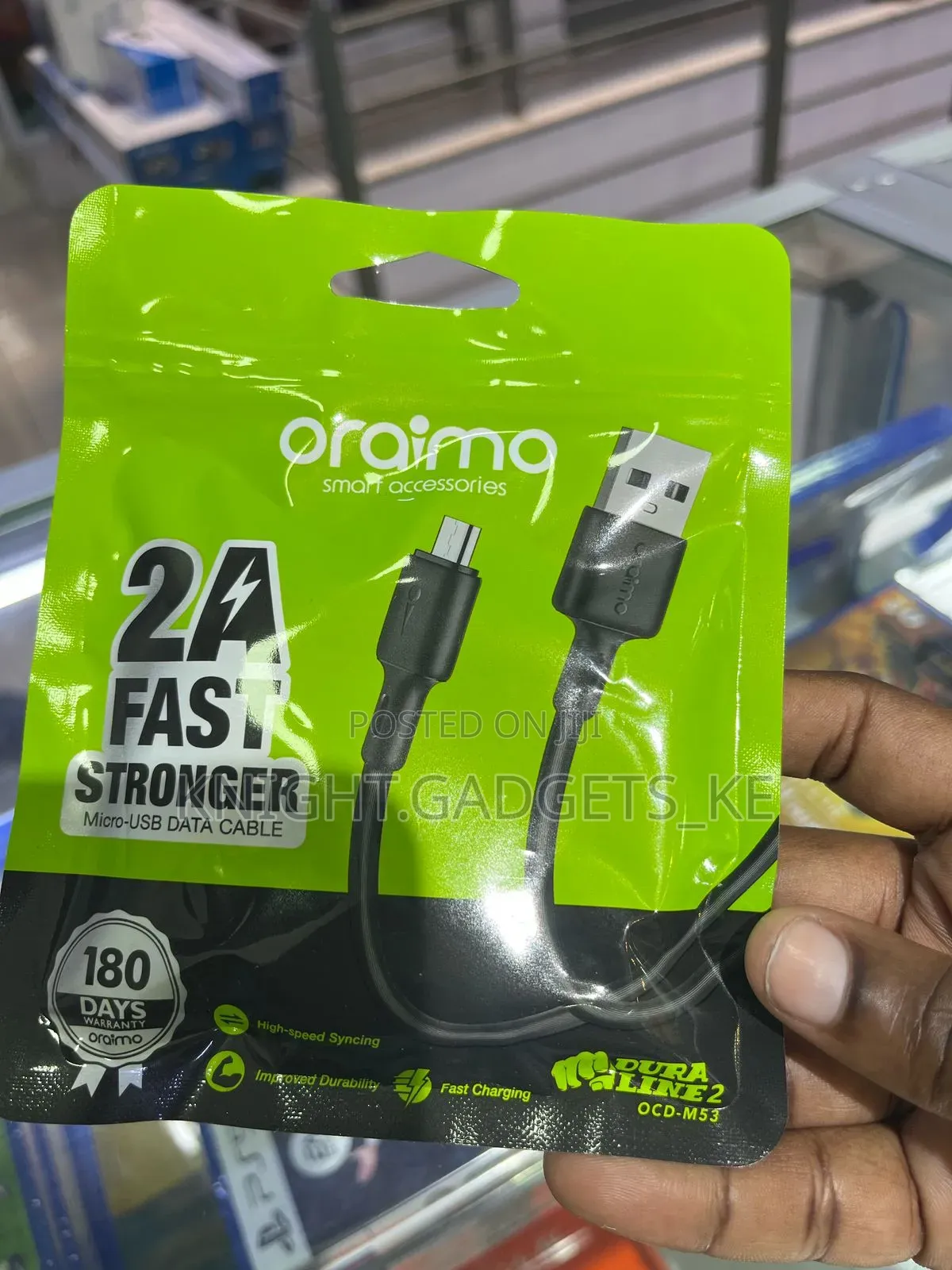 Oraimo Micro Usb Cable (Dura Line 2 )!