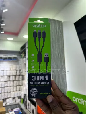Oraimo 3 in 1 Data Cable (Dura Line 3)