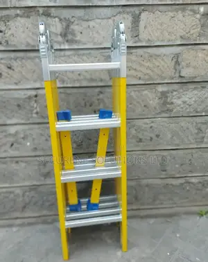 Folded 4x4 Fibreglass Multipurpose Ladder.