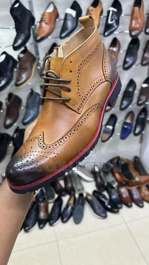 Bootshoe Leather and Rubber Sole