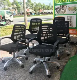 Office Chairs:Strong Mid Back Mesh Office Ergonomic Chair
